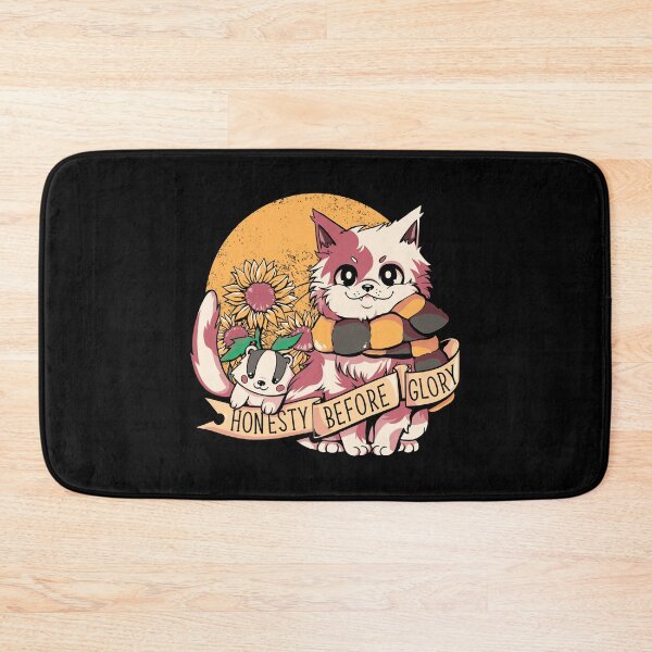 Item preview, Honesty Before Glory Sunflower Cat by Tobe Fonseca designed and sold by Tobe Fonseca®.