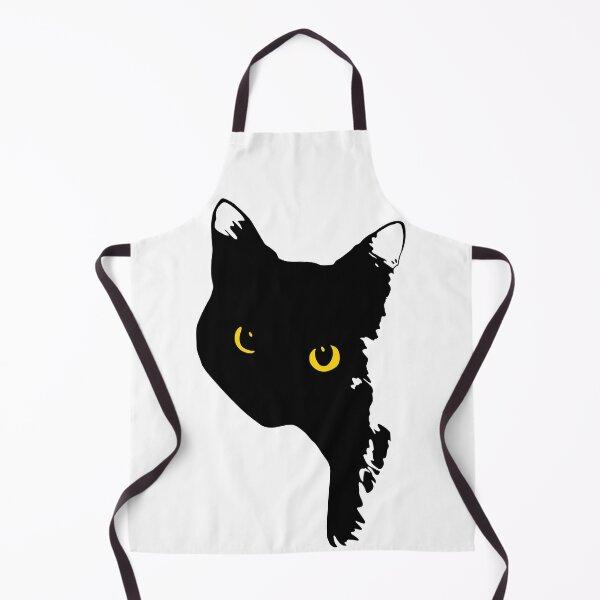 Item preview, Black Cat with Yellow Eyes designed and sold by Owlies-Barn.