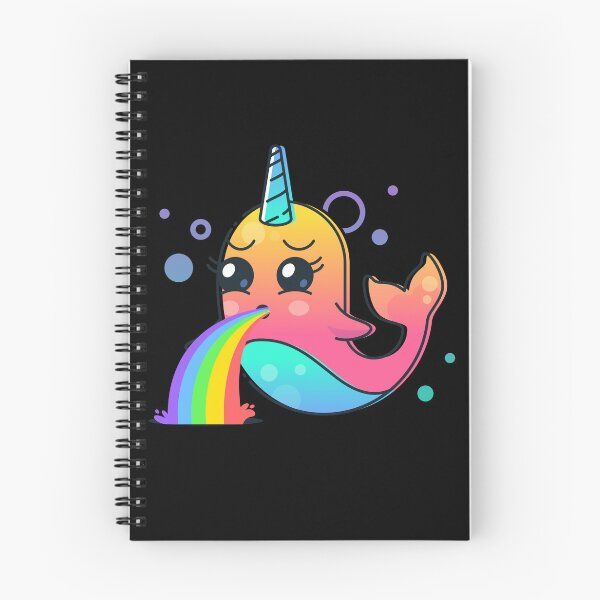 Item preview, Kawaii Narwhal Rainbow Vomit Vomiting Rainbow designed and sold by MasterKlaw.