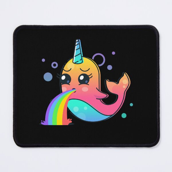 Item preview, Kawaii Narwhal Rainbow Vomit Vomiting Rainbow designed and sold by MasterKlaw.