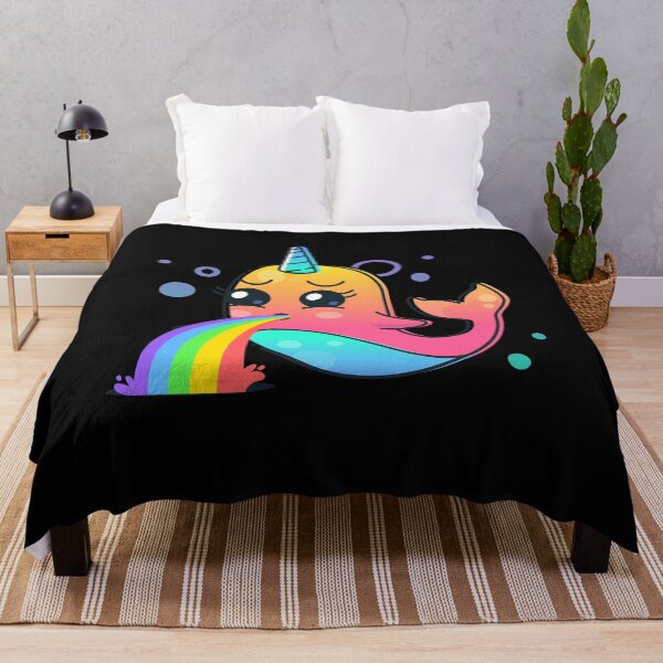 Item preview, Kawaii Narwhal Rainbow Vomit Vomiting Rainbow designed and sold by MasterKlaw.