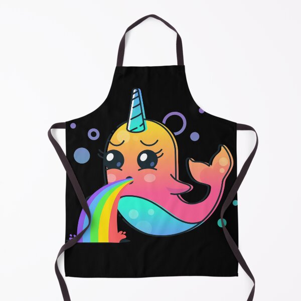 Item preview, Kawaii Narwhal Rainbow Vomit Vomiting Rainbow designed and sold by MasterKlaw.