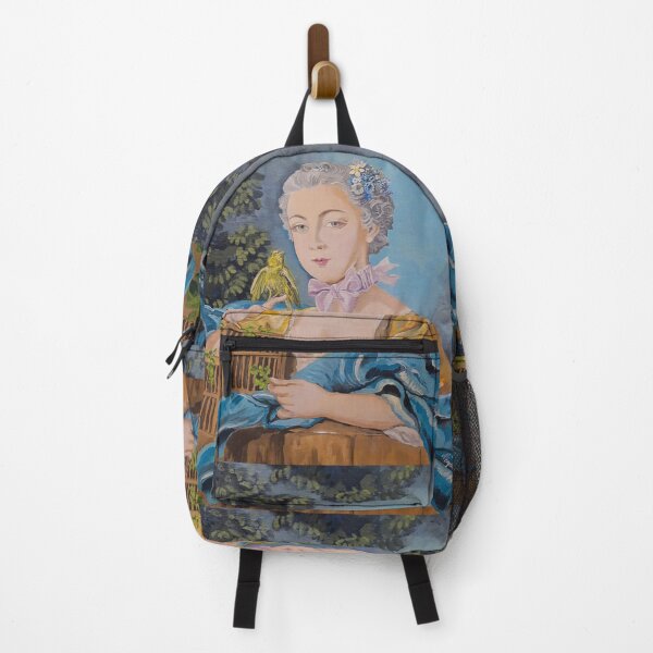 Item preview, Romantic scene Marie with a bird by François Boucher art by Miguel Matos Official designed and sold by MiguelMatosArt.