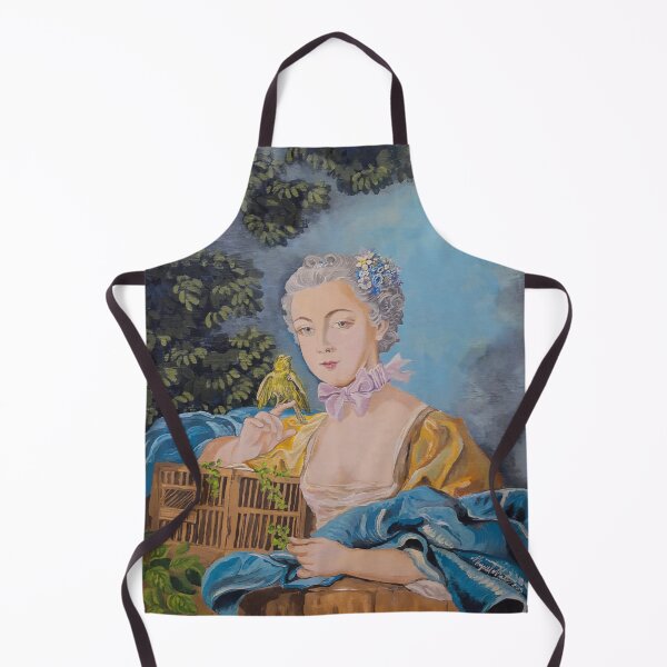 Item preview, Romantic scene Marie with a bird by François Boucher art by Miguel Matos Official designed and sold by MiguelMatosArt.