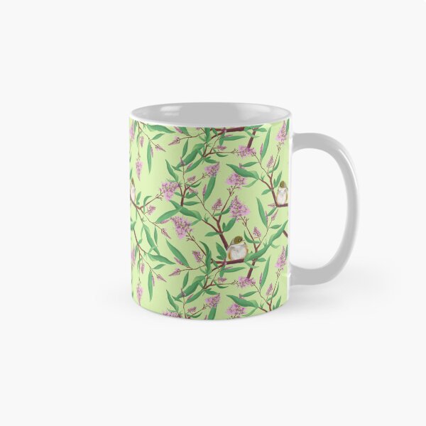 Item preview, Hebe Flowers and Silver Eye Birds designed and sold by SquibbleDesign.