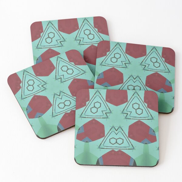 Item preview, Abstract water and boat design  designed and sold by Neonchooks.