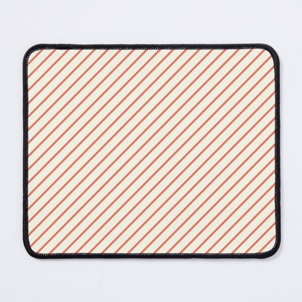 Item preview, Orange diagonal stripe pattern with a cream background designed and sold by Studio Dotsch.