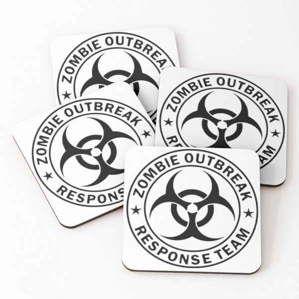 Item preview, ZOMBIE OUTBREAK - RESPONSE TEAM - Black (Logo) designed and sold by RENAGADE4LYF.