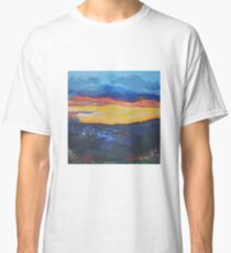 Scottish Sunset on the Campsie Hills Classic T-Shirt