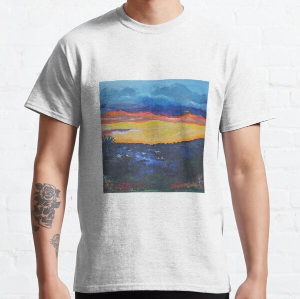 Scottish Sunset on the Campsie Hills Classic T-Shirt