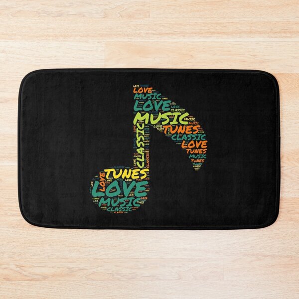 Item preview, Note shape with word cloud for classic music lovers designed and sold by Marharyta Ushakova.