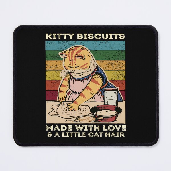 Item preview, Kitty Biscuits Made With Love And A Little Cat Hair Funny Baking Cat, Kitty lover Gift designed and sold by Davidbrg.