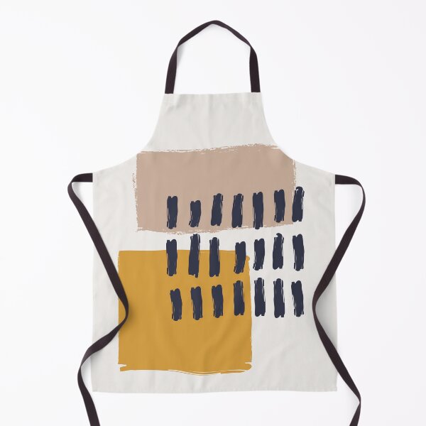 Item preview, Brush Stroke with Mustard Cashmere 03 - Abstract Minimal Shapes Modern Mid Century Texture. Gift idea Home deco designed and sold by MarleneCanto.