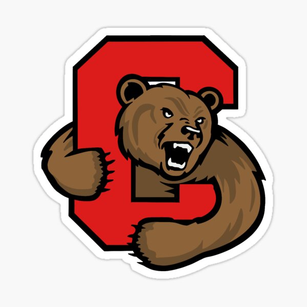 Cornell C Bear Sticker