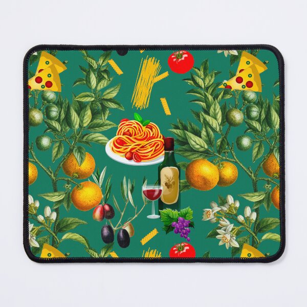 Item preview, Italy,Italian,Mediterranean,food,wine,pizza,pasta pattern designed and sold by MariaMarinova.