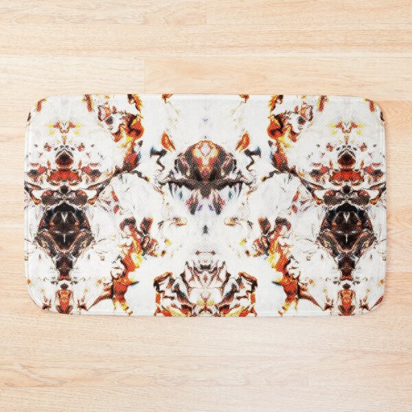 Item preview, FUNNY RICH EARTHY  ABSTRACT SYMETRIC GEOMETRIC PATTERN  / OFF-WHITE COLOR INTIMATE COLLECTION(1). designed and sold by Ralek.
