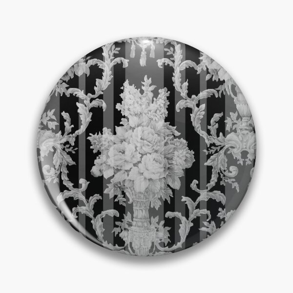 Item preview, Floral Classic Black Romantic  art by Miguel Matos Official designed and sold by MiguelMatosArt.