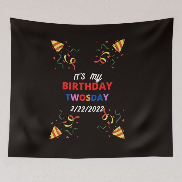 Item preview, Happy Birthday Twosday designed and sold by Angelle55.