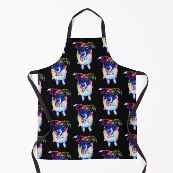 Item preview, Rainbow Border Collie Dog Mix designed and sold by Deborah Camp.