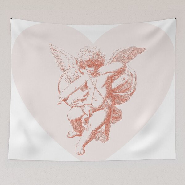 Item preview, Aesthetic Angel Cupid Valentine's Day Heart designed and sold by shopY2K.