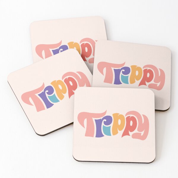 Item preview, Trippy Hippie | Colorful groovy typography designed and sold by MamSelle.