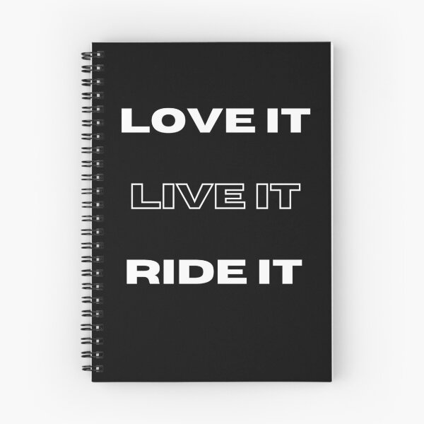 Item preview, LOVE IT LIVE IT RIDE IT designed and sold by Andrean Designs.
