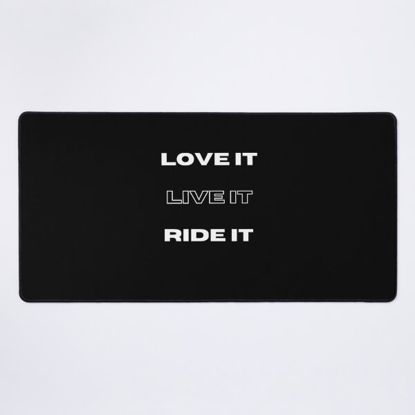 Item preview, LOVE IT LIVE IT RIDE IT designed and sold by Andrean Designs.