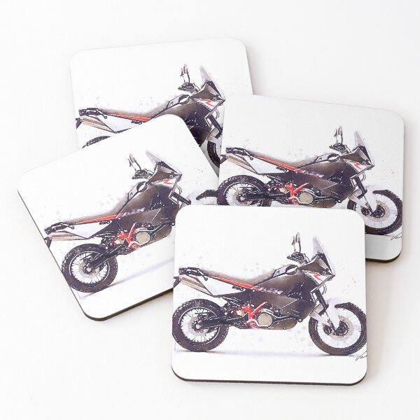 Item preview, Adventure Sport Motorcycle - original watercolor by Vart. designed and sold by vartstudio.