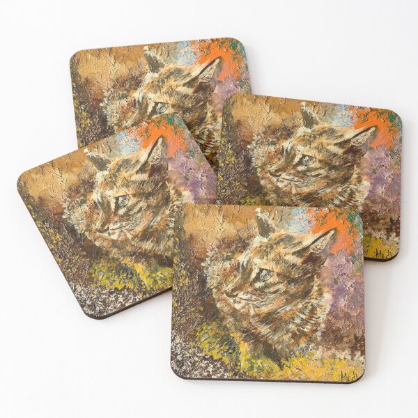 Item preview, " NEW" Cat color brown, painting, designed and sold by El Pintor de la Historia .