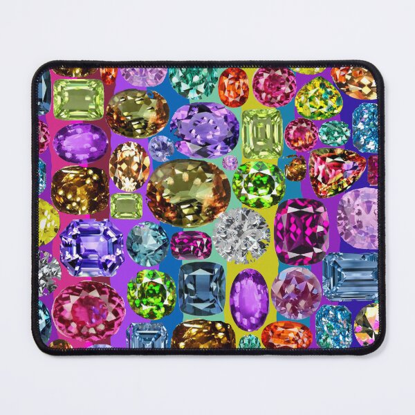 Item preview,  Fashion Jewelry Colored Diamonds Number 8, art by Miguel Matos Official designed and sold by MiguelMatosArt.