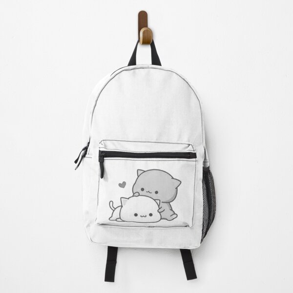 Cute cartoon cat couple Backpack