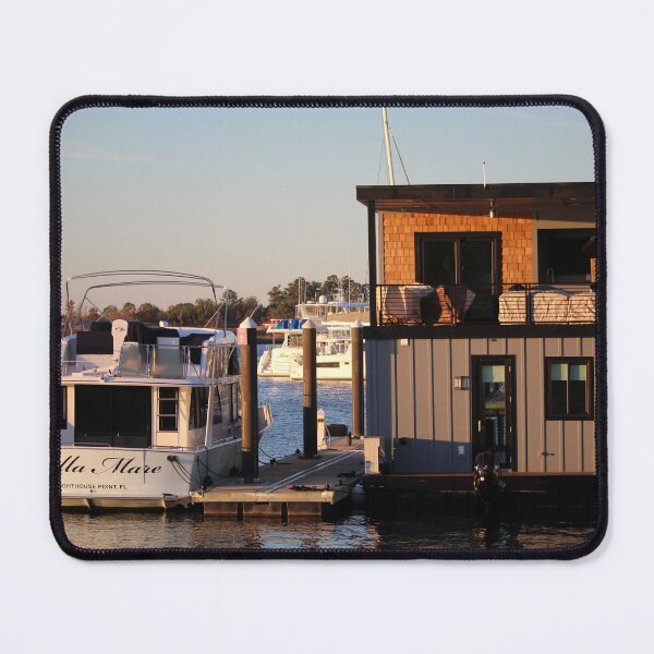 Item preview, Houseboat On River designed and sold by Cynthia48.