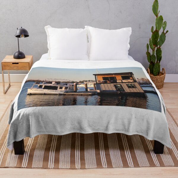 Item preview, Houseboat On River designed and sold by Cynthia48.