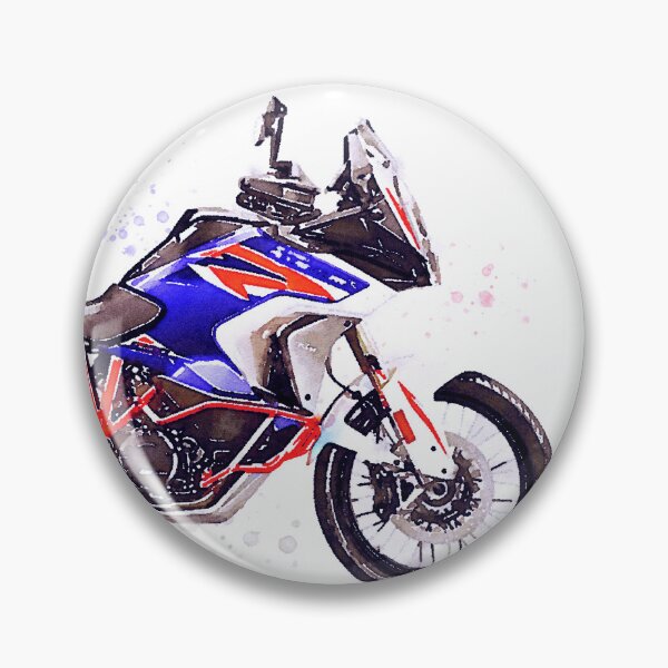 Item preview, Adventure Sport Motorcycle 1290 SUPER ADVENTURE R - original watercolor by Vart. designed and sold by vartstudio.