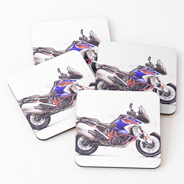 Item preview, Adventure Sport Motorcycle 1290 SUPER ADVENTURE R - original watercolor by Vart. designed and sold by vartstudio.