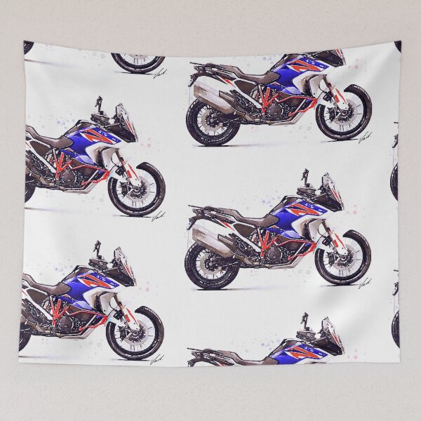 Item preview, Adventure Sport Motorcycle 1290 SUPER ADVENTURE R - original watercolor by Vart. designed and sold by vartstudio.
