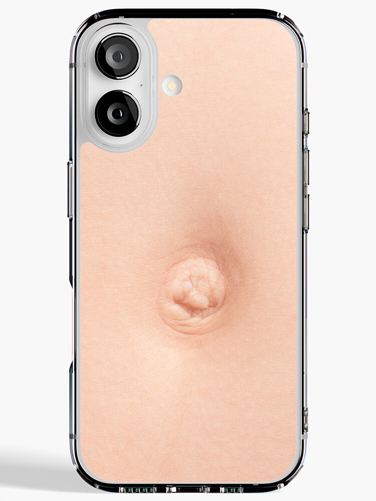 Thumbnail 1 of 5, iPhone Case, Belly Button designed and sold by PrintCutScore.