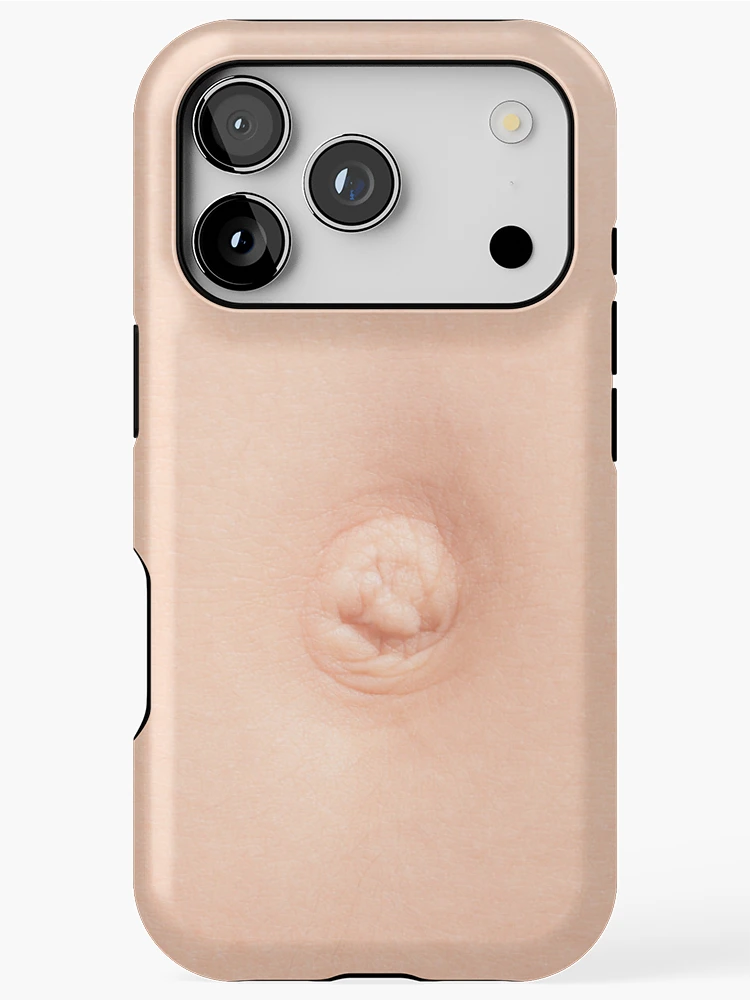 Thumbnail 1 of 4, iPhone Case, Belly Button designed and sold by PrintCutScore.