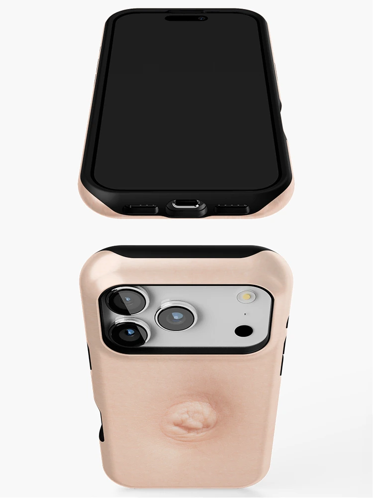Thumbnail 3 of 4, iPhone Case, Belly Button designed and sold by PrintCutScore.