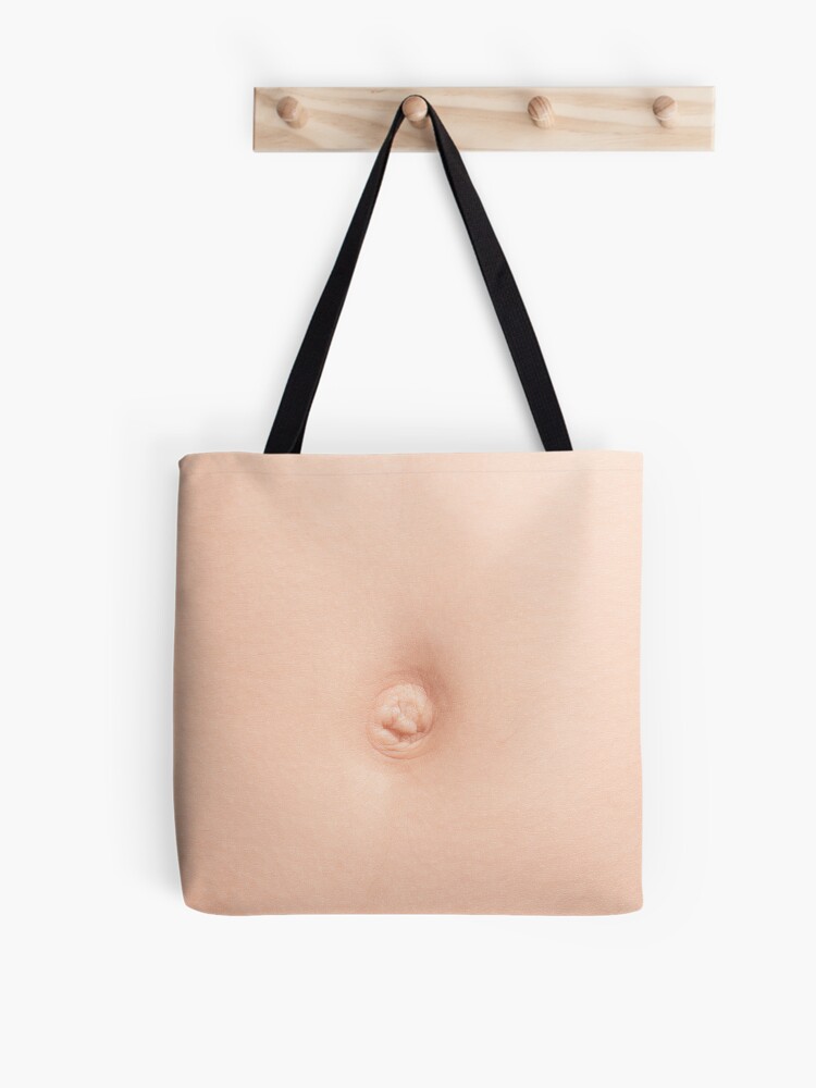 Thumbnail 1 of 2, Tote Bag, Belly Button designed and sold by PrintCutScore.