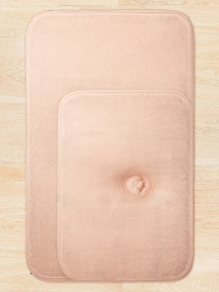 Thumbnail 5 of 6, Bath Mat, Belly Button designed and sold by PrintCutScore.