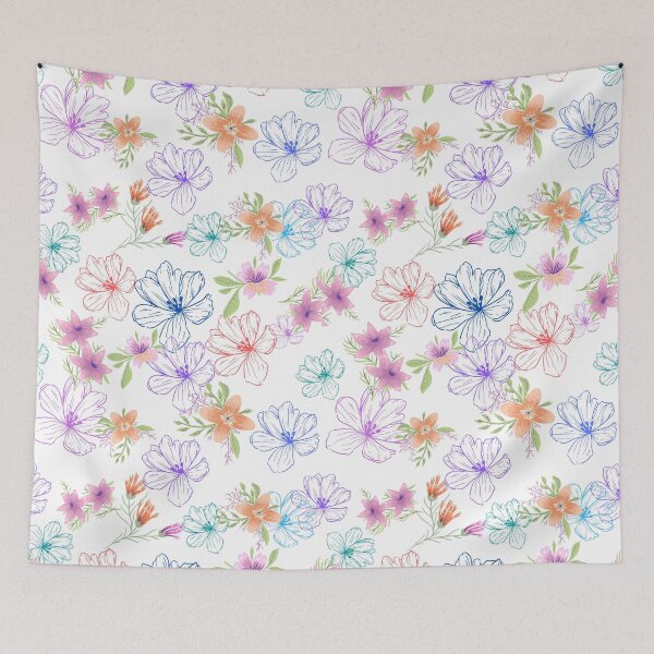 Item preview, Flower Print designed and sold by RiadMannan.