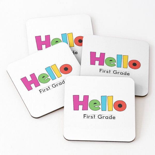 Item preview, Hello First Grade Elementary Teacher designed and sold by cath-elizabeth.