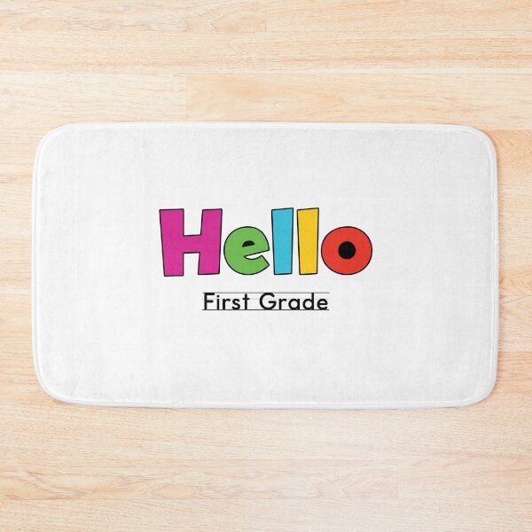 Item preview, Hello First Grade Elementary Teacher designed and sold by cath-elizabeth.
