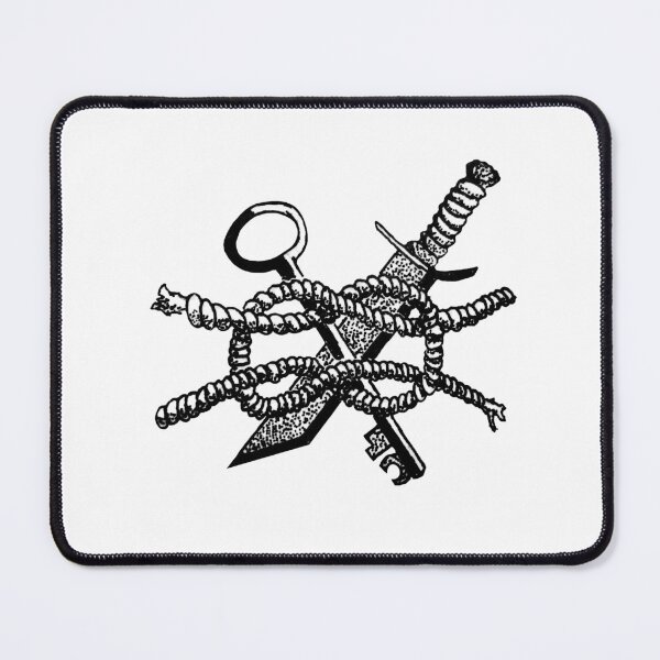 Item preview, Key and Dagger Traditional Pirate Tattoo designed and sold by Beano Supremo.