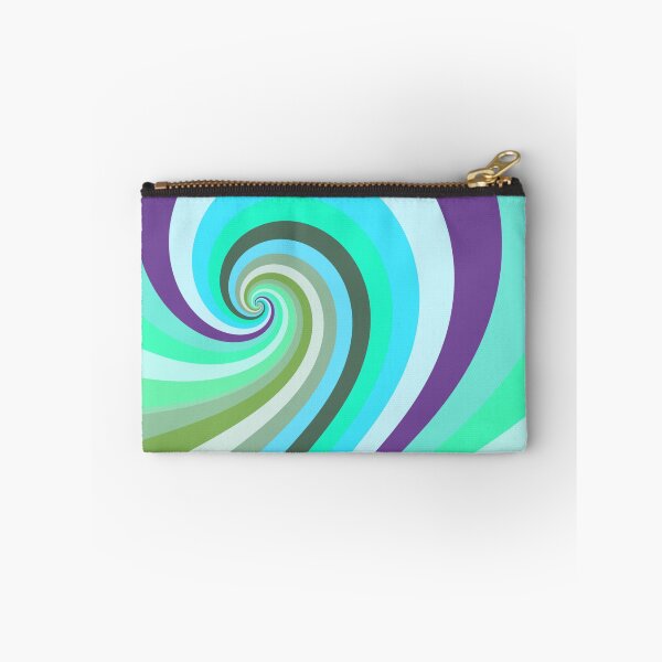 Item preview, Green and purple swirl paint design  designed and sold by BlackAlchemy2.