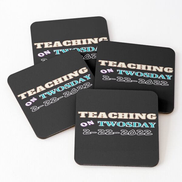 Item preview, Teaching on Twosday unique design designed and sold by Rsagur12.