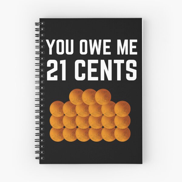 Item preview, you owe me 21 cents designed and sold by Chaos-Touch.