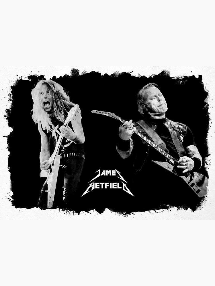 "James Hetfield Through the Years" Poster for Sale by TWART Redbubble