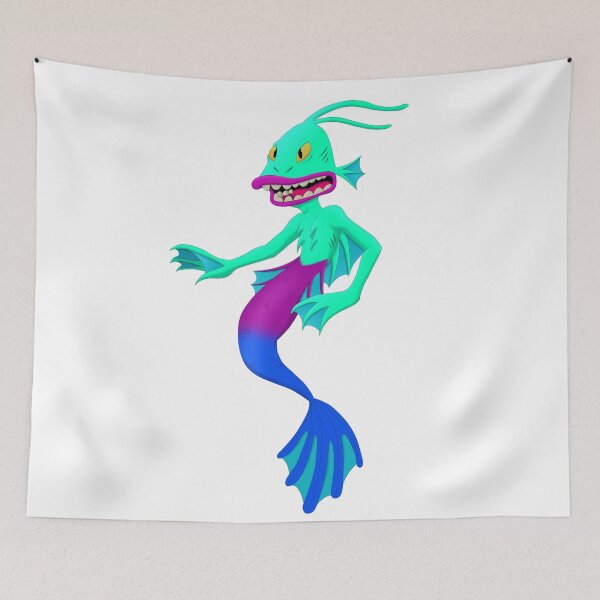 Item preview, Seafish (green) without the background designed and sold by Rageman0329.